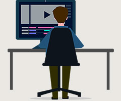 動画編集作成のイメージ